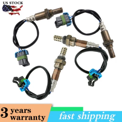 Sensor de oxígeno ascendente+abajo 4 piezas para 08-14 Chevrolet Express 1500 2500 GMC Savana 1500 Foto 1 de 4