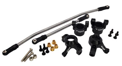 NEW NHX RC Aluminum Steering Knuckle C-Hub & Rod Set : Axial Wraith / RR10 - Image 1 of 3