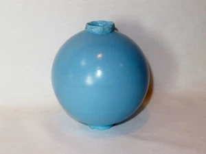 ANTIQUE LIGHTNING ROD GLASS BALL ~ BLUE DELPHITE ~ EXCELLENT CONDITION - Picture 1 of 5