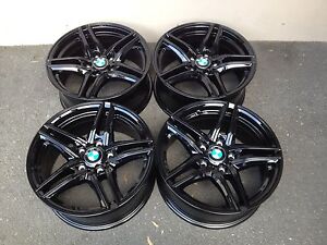 16 Zoll Borbet XR Felgen 5x120 schwarz glanz für BMW 1er 2er 3er E87 E82 e46 F22