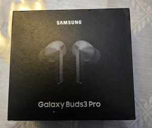 Samsung Galaxy Buds3 Pro SM-R630 True Wireless Bluetooth Earbuds Silver New - Picture 1 of 1