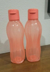 2er Set Med Tupperware ECO + Wasserflaschen 750 ml/25oz jeweils auslaufsicher luftdicht - Bild 1 von 3