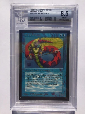 BGS 8.5 | Lord of Atlantis | MtG Collectors International | [8, 9.5, 8.5, 9.5] - Image 1 of 2
