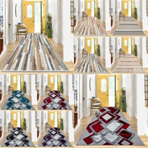 Non Slip Long Hallway Runner Rug Living Room Bedroom Carpet Kitchen Floor Mats - Picture 1 of 17