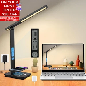 10 in 1 Smart Desk Lamp Led, Desk Light for Colleage Drom Room Office, Eye-Carin - Picture 1 of 12