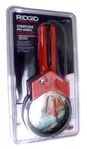 RIDGID 42478 STRAPLOCK Pipe Handle 3"-8" Strap Wrench, Red - Picture 1 of 6