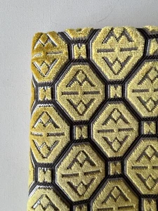 Gaston Y Daniela Calabrez Amarillo Fabric Remnant 24"x24" - Picture 1 of 5