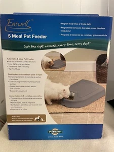 PetSafe 5 Meal Programmable Pet Food Dispenser, Automatic Dog and Cat Feeder - - Picture 1 of 6