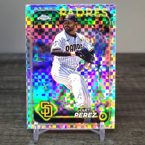 Martin Pérez - X-Fractor - Actualización cromada 2024 Topps #USC72 San Diego Padres - Imagen 1 de 3