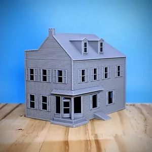 Z Scale - York Pennsylvania Corner Store and Apartment - 1:220 Scale Building - Picture 1 of 10