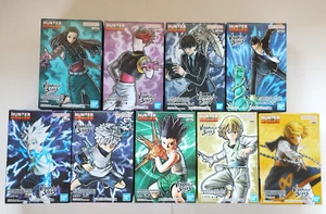 Set of 9 Hunter x Hunter Vibration Stars Figure Complete 7 & 2 Kurapika Killua - Picture 1 of 10