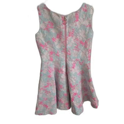 Vestido para niñas Zoë LTD 16 excelente estado | Brocado rosa azul | Fiesta, boda Foto 1 de 4