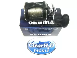 OKUMA CONVCTOR CV-45L PREAVVOLTO SANGUE RUN RAME 45# 150' SALMON STEELHEAD - Foto 1 di 1
