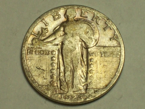 1926-S Standing Liberty Quarter    VG      SN3441 Cover