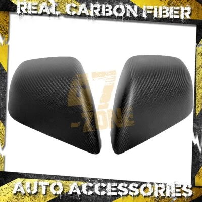 Cubierta de espejo retrovisor lateral mate real para Tesla Modelo 3 16-23 Foto 1 de 4