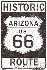 Historic Route 66 Sign NEW 10 x 15 - Picture 1 of 1