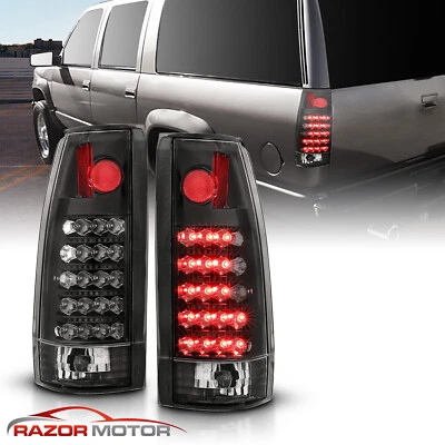 Luces traseras LED negras 88-99 para Chevy C/K C10 1500/2500/3500 Blazer Escalade G2 Foto 1 de 4