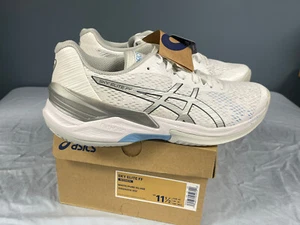 NUEVOS ASICS SKY ELITE FF Zapatos de Voleibol Blanco Ortholite (1052A024-102) EE. UU. W 11.5 - Imagen 1 de 9