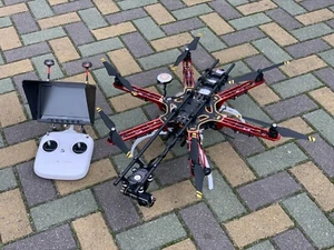 Hexacopter F550 E310 Hero4B H3-3D Naza-M V2 Datalink DT7 600mW OSDmini BTmodule - Picture 1 of 12