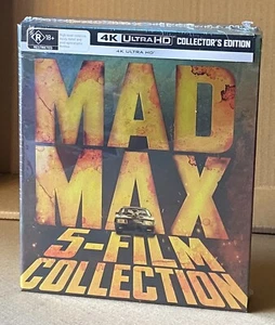 Mad Max 5-Film Collection 4K Ultra HD Collector's Edition BRAND NEW* Region B AU - Picture 1 of 4