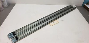 Pair of Accuride C9301-48P Zinc Finish 48" Heavy Duty Drawer Slide Set New - Picture 1 of 4