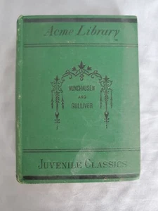 The Travels & Surprising Adventures of Baron Munchausen - Antique Hardcover - Foto 1 di 11