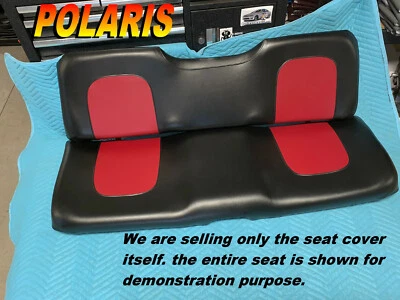 Nueva funda asiento delantero Polaris Ranger Crew 800 2010-20 Crew 570 UTV roja. 998A Foto 1 de 4