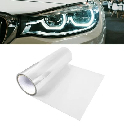 Scheinwerfer Folie Rückleuchten 30x100cm Selbstklebend 27,50€/m² Transparent DIY - Bild 1 von 4