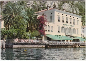 LIMONE SUL GARDA - BRESCIA - HOTEL LE PALME - VIAGG. -9910- - Picture 1 of 1