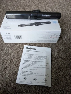 BaByliss Cordless Gas Tong & Brush - Image 1 of 2