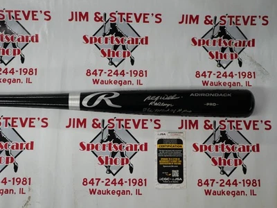 BILLY WILLIAMS SIGNED RAWLINGS BAT WITH "RAWLINGS THE MARK OF A PRO" JSA COA - Image 1 of 3