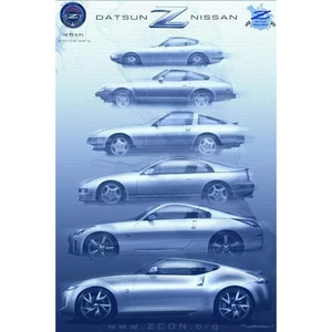 ZCON 2015 "Z Generations" Poster zum 35. Jubiläum des Z-Events, 24" x - Bild 1 von 1