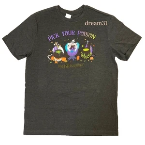 BNWT Walt Disney World Villains "Pick Your Poison" T-Shirt Unisex Adult Size M - Picture 1 of 1