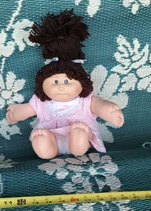 Vintage Cabbage Patch Kinder Puppe Xavier Roberts 1978,1982 Coleco braune Haare Augen süß - Bild 1 von 17