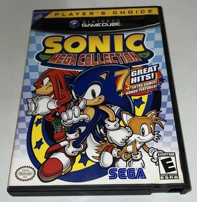 Sonic Mega Collection (Nintendo GameCube, 2002) No Manual - Tested - Image 1 of 4
