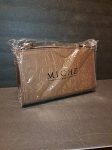 Miche Classic Base Bag Brown Handbag Satchel Retired Double Handles Purse  - Picture 1 of 6