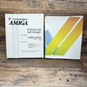 Commodore Amiga Enhancer Software Amiga DOS 1.3 Kickstart Workbench TYLKO ETUI - Zdjęcie 1 z 5