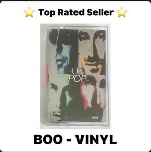 U2 ~ Pop Album ~ Cassette Audio Tape 1997 EX / EX Condition - Picture 1 of 6