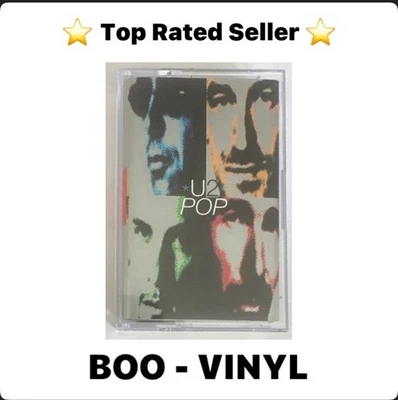 U2 ~ Pop Album ~ Cassette Audio Tape 1997 EX / EX Condition - Image 1 of 4