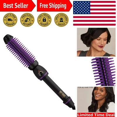 Professional 1 Inch Heated Brush Styler for Effortless Volume & Quick Styling - Image 1 of 4