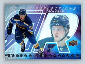 2024-25 Upper Deck Rookie Reflections #RR7 Zach Dean - Foto 1 di 2