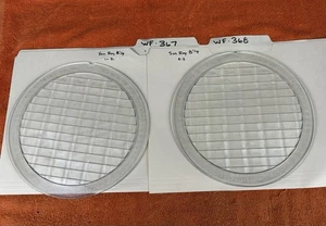 PAIR VINTAGE Original 1920s 1930s SUN RAY LENS Head Light Lamp OLD Car 8-1/4 - Picture 1 of 11