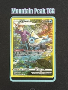 NM Vaporeon TG02/TG30 Swsh09: Brilliant Stars Trainer Gallery - Pokemon Card - Picture 1 of 2