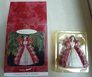 Hallmark Keepsake Ornament Holiday Barbie 5th in series 1997 QXI6212 Mattel - Bild 1 von 10