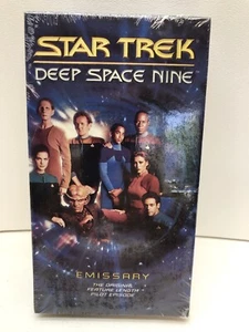 Star Trek: Deep Space Nine EMISSARY Pilot Episode 1 & 2 VHS 1993 SEALED - Imagen 1 de 7