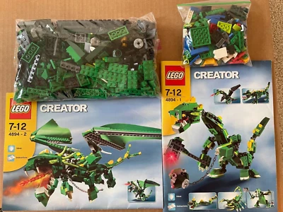 LEGO Creator 4894 Mythical Creatures from 2006 & 31031 Rainforest Animals 2015! - Image 1 of 2