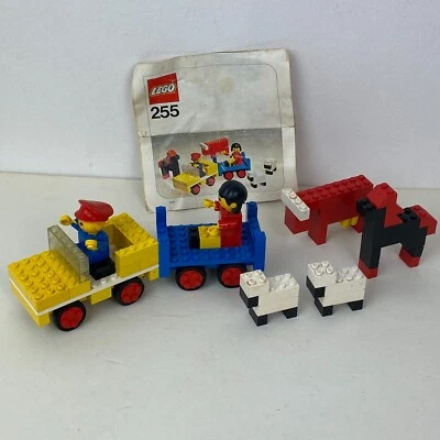 Lego 255 Farming Scene Vintage 100% Complete with Instructions Free Postage - Image 1 of 4