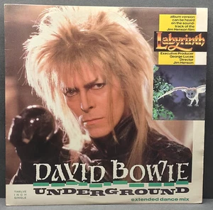 DAVID BOWIE Underground Extended Dance Mixes EMI-AMERICA V-19210 12" Single - Imagen 1 de 15