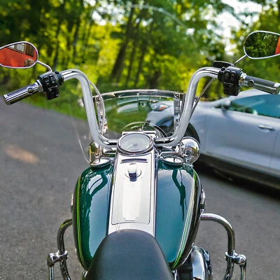 14" Ape Hanger Bar Handlebar For Harley Dyna Softail Road Glide King - Image 1 of 4