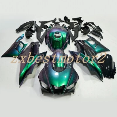 Kit de carenado camaleón para YAMAHA YZF R3/R25 2019-2022 juego de carrocería verde perla Foto 1 de 4